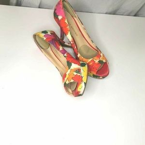 Size 7 Audrey Brooke open toed Heels